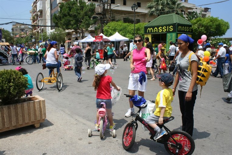 Jounieh on Bike Green Day